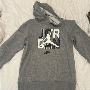 Nike Jordan Heather Gray Hoodie